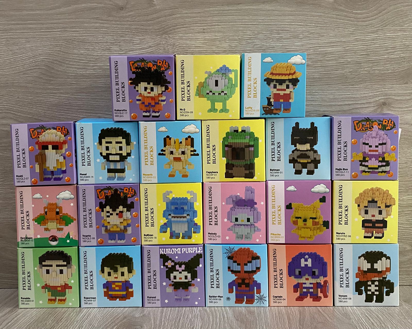 Miniatura 2 de Personajes Armable tipo Lego